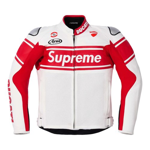 Supreme x Ducati Hooded Racing Jacket 'Denim' - SS24J80 DENIM