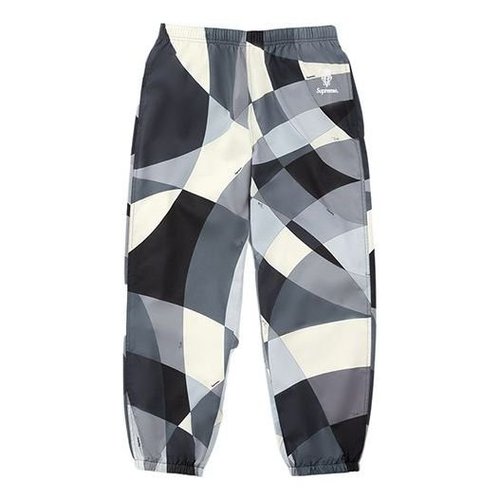 Supreme x Emilio Pucci Sport Pants - Black/White/Grey - SUP-SS21-787