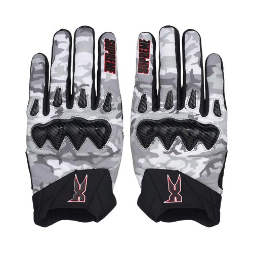 Supreme x Fox Racing DMX Bomber Gloves - FW25A62 SNOW CAMO