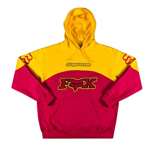 Supreme x Fox Racing Hooded Sweatshirt - FW20SW8 PINK