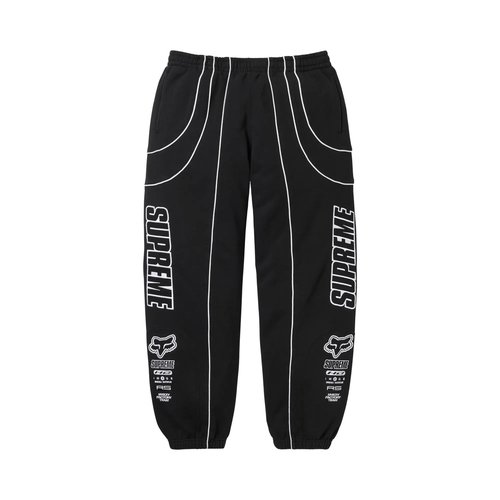 Supreme x Fox Racing Sweatpant - FW25P58 BLACK