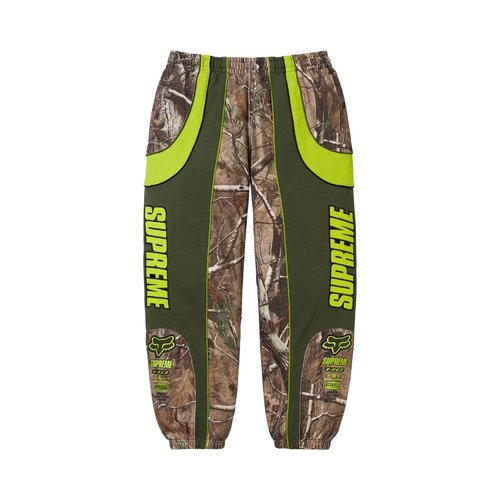 Supreme x Fox Racing Sweatpant - FW25P58 REALTREE AP CAMO