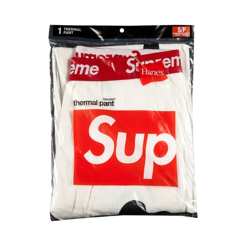 Supreme x Hanes Bones Thermal Pant - 1 Pack - FW21A27 NATURAL