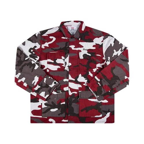 Supreme Fugazi Pin Ripstop BDU Shirt FW14 'Gold' | Solesense Supreme Fugazi Pin Ripstop BDU Shirt FW14 'Gold' | Solesense