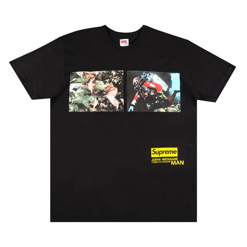 Supreme x Junya Watanabe x Comme des Garçons MAN Nature Tee - FW21T2 BLACK