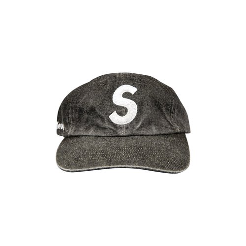 Supreme x Kevlar Denim S Logo 6-Panel - SS22H38 BLACK