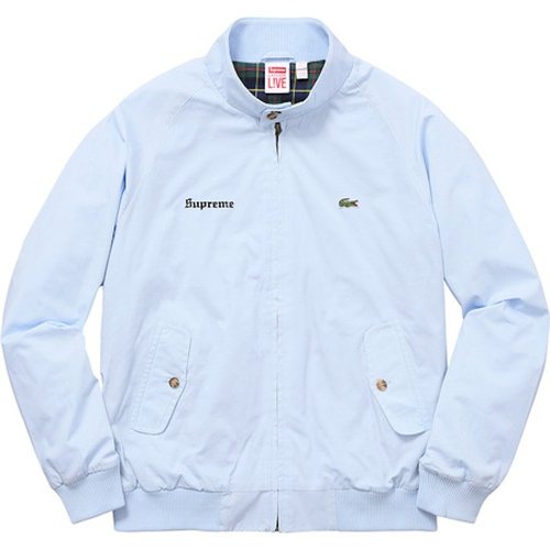 Supreme x Lacoste Harrington Jacket Jacket - Light Blue