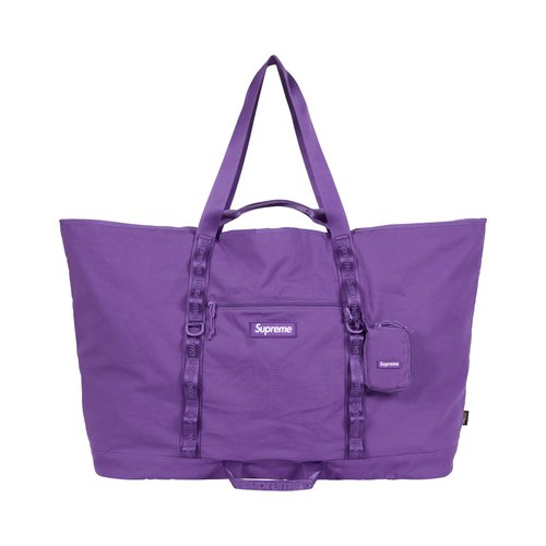 Supreme X-Large Tote Bag + Utility Pouch - SS26B3 PURPLE