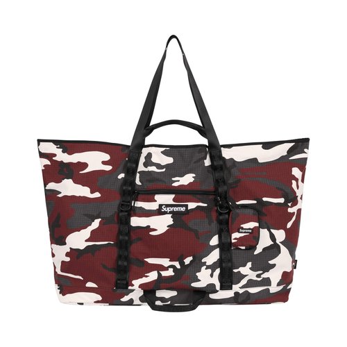 Supreme X-Large Tote Bag + Utility Pouch - SS26B3 RED CAMO