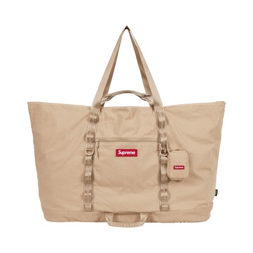 Supreme X-Large Tote Bag + Utility Pouch - SS26B3 TAN