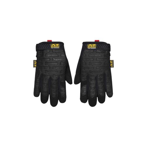Supreme x Mechanix Leather Work Gloves - SS24A22 BLACK