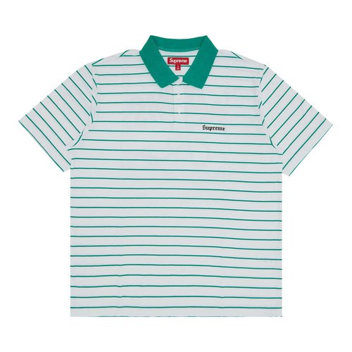 Supreme x Melvins Stripe Short-Sleeve Polo - SS24KN77 WHITE