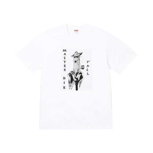 Supreme x Mike Kelley Tee - SS26T4 WHITE