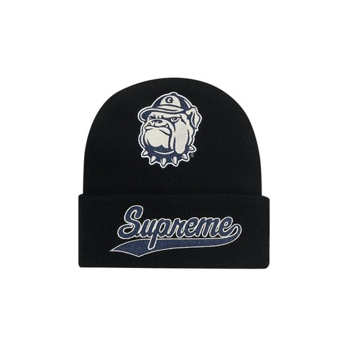 Supreme x Mitchell & Ness NCAA Beanie - FW24BN27 BLACK