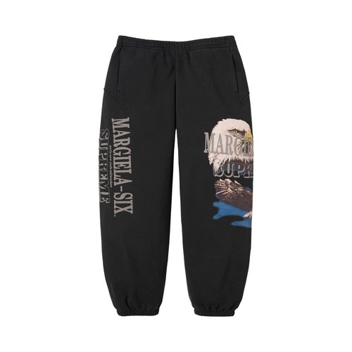 Supreme x MM6 Maison Margiela Eagle Sweatpant - SS26P51 BLACK