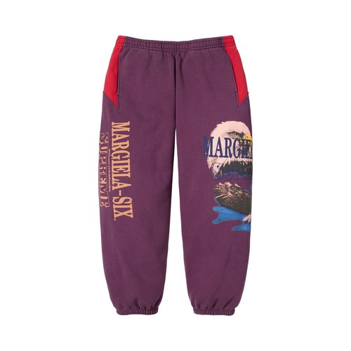 Supreme x MM6 Maison Margiela Eagle Sweatpant - SS26P51 PURPLE
