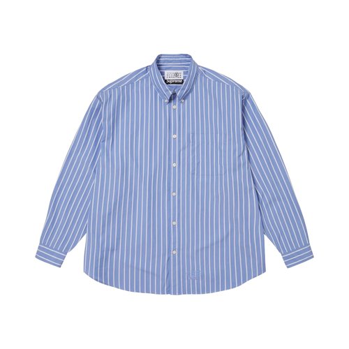 Supreme x MM6 Maison Margiela Stripe Shirt - SS26S26 BLUE