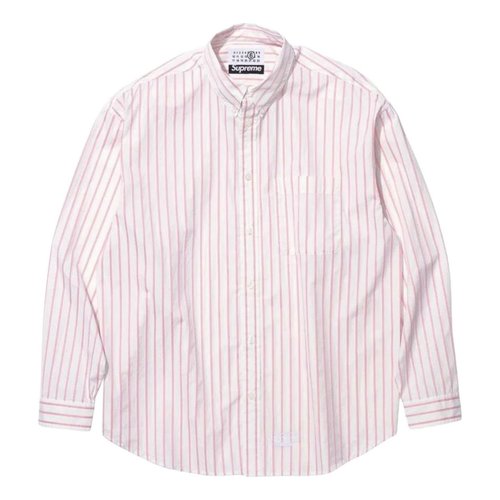 Supreme x MM6 Maison Margiela Stripe Shirt - Pink - SUP-SS26-109-PNK