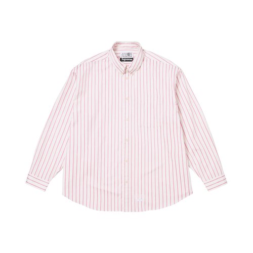 Supreme x MM6 Maison Margiela Stripe Shirt - SS26S26 WHITE