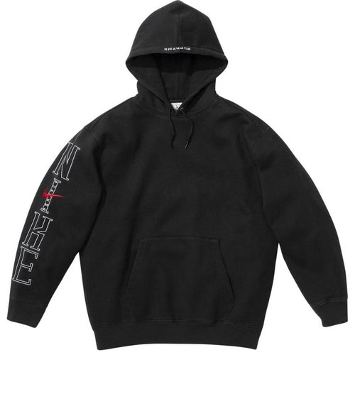 Supreme x Nike Hooded Sweatshirt - Black - SUP-SS24-164