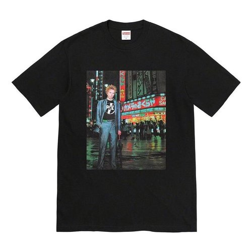 Supreme x Public Image Ltd PiL Live In Tokyo T-Shirt - Black - SUP-FW22-752