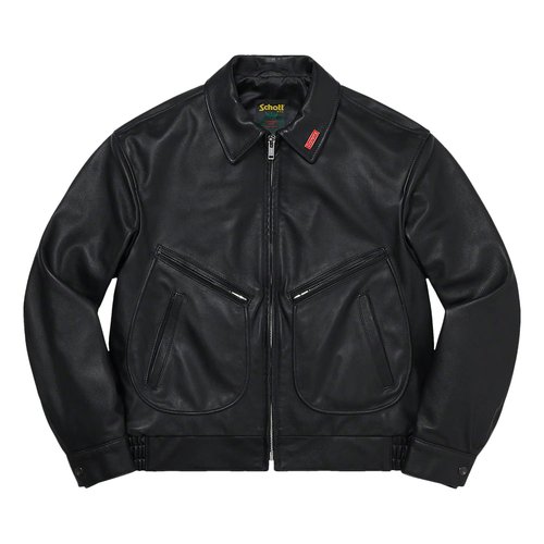 Supreme x Schott Leather Clip Jacket（Supreme/Schott Leather