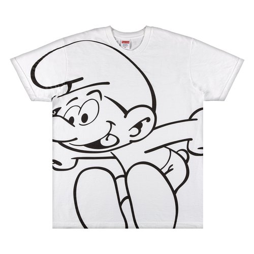 Supreme x Smurfs Tee - FW20T44 WHITE