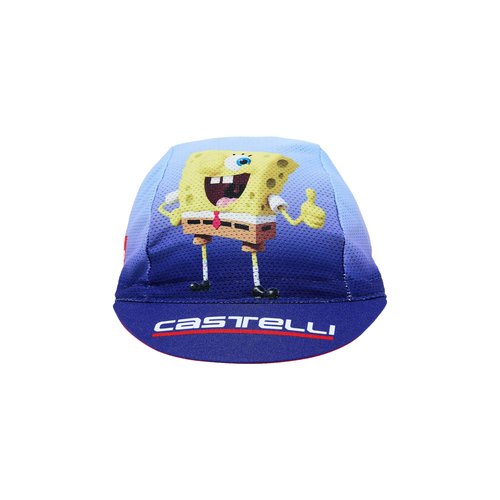 Supreme SpongeBob Castelli Cycling Cap 青 Supreme x Spongebob Squarepants x Castelli Cycling Cap 'Blue