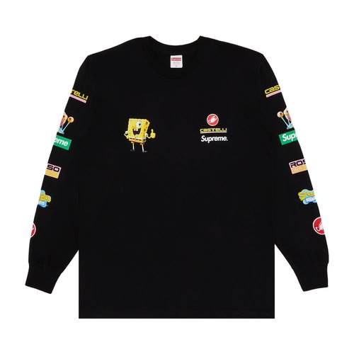 Supreme SpongeBob Tシャツ Mサイズ Supreme x SpongeBob Tee White Mサイズ - メルカリ