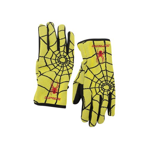 Supreme x Spyder Gloves - FW24A119 YELLOW