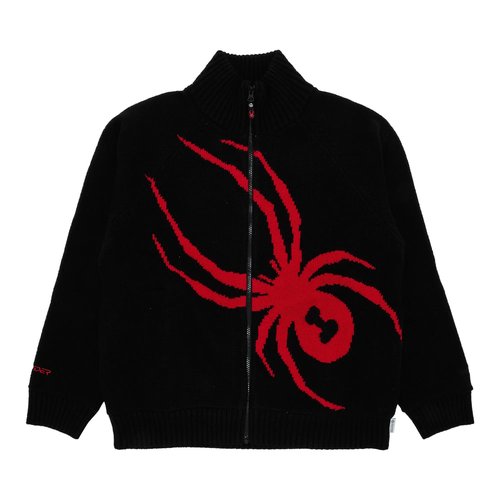 Supreme x Spyder WINDSTOPPER Zip Up Sweater - FW24SK29 BLACK