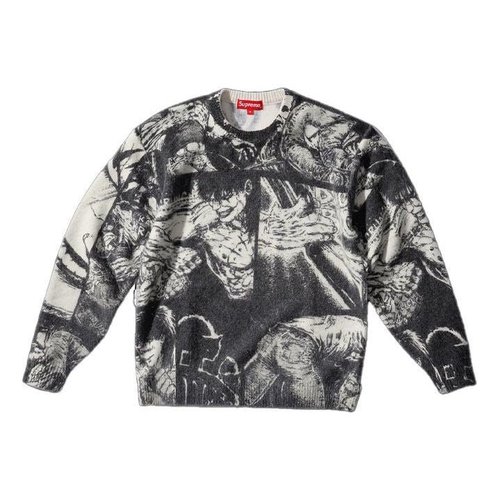 Supreme x The Crow Sweater - White - SUP-FW21-177