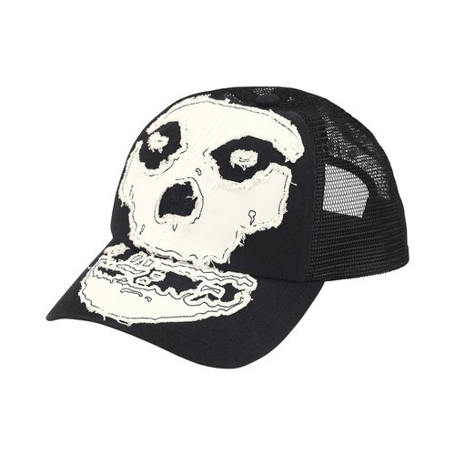 Supreme x The Misfits Mesh Back 6-Panel - SS26H21 BLACK