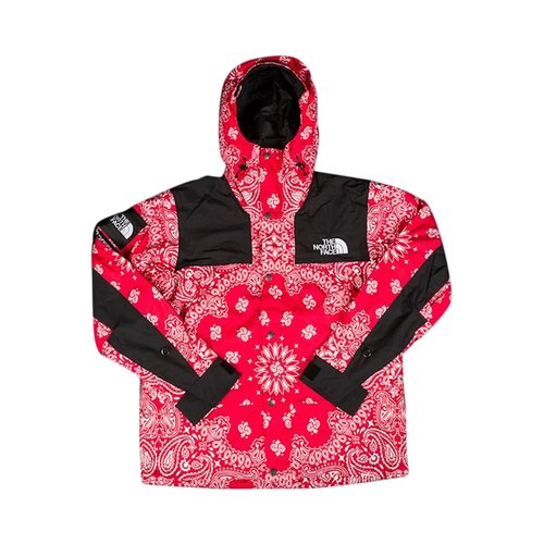 Supreme x The North Face Bandana Mountain Jacket - NF0W14J2-RED