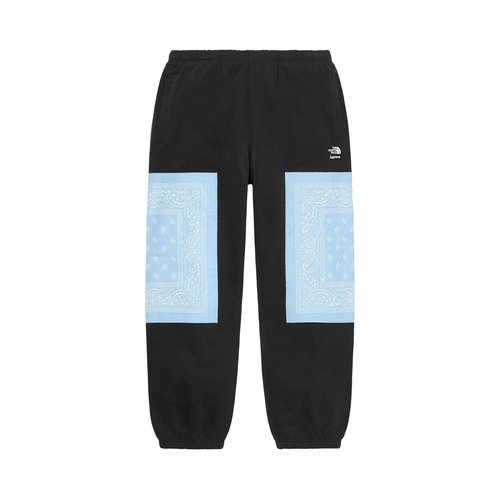 Supreme x The North Face Bandana Sweatpant - NF02P5 B-ACK