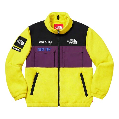 Supreme x The North Face Expedition Fleece Jacket 'White' - NF08J4