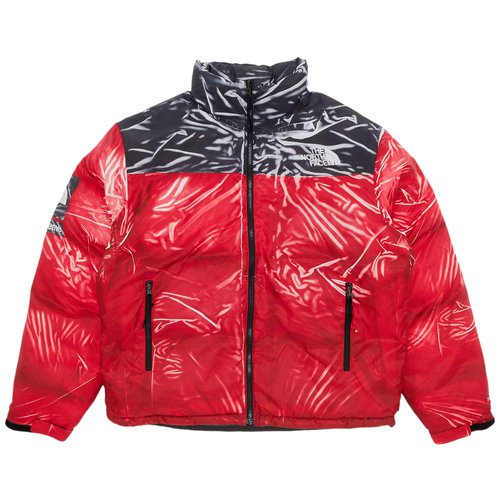 Supreme x The North Face Printed Nuptse Jacket 'Red