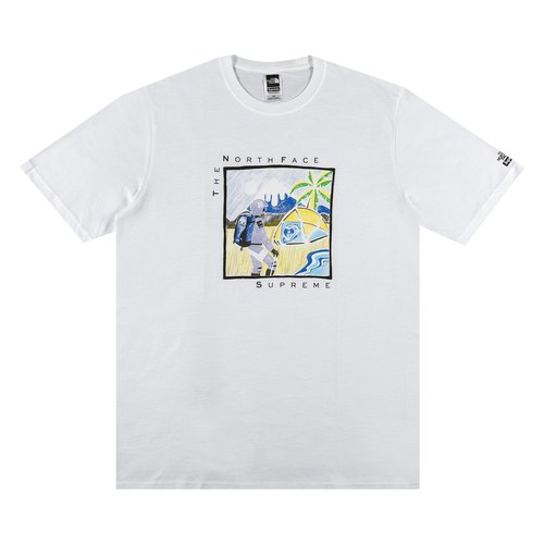 Supreme x The North Face Sketch Short-Sleeve Top - SS22KN7 WHITE