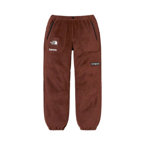 Supreme x The North Face Steep Tech Fleece Pant - FW22P4 BROWN
