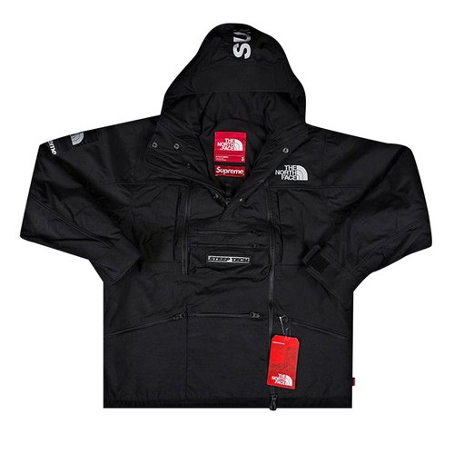 THE NORTH FACE STEEP TECH × Supreme Supreme The North Face Steep Tech Hooded Jacket Black Men's - SS16