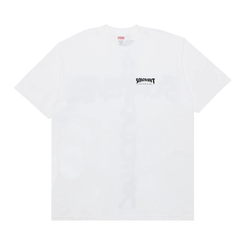 Supreme x Thrasher Cross Tee - FW24T4 WHITE