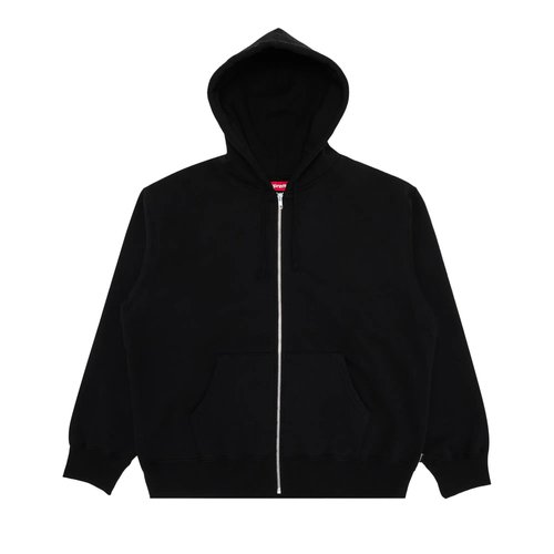 Supreme x Thrasher Zip Up Hooded Sweatshirt - FW24SW40 BLACK