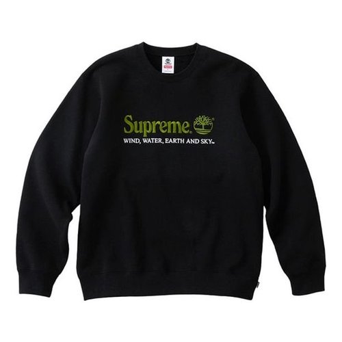 Supreme x Timberland Crewneck - Black/Green - SUP-SS20-503
