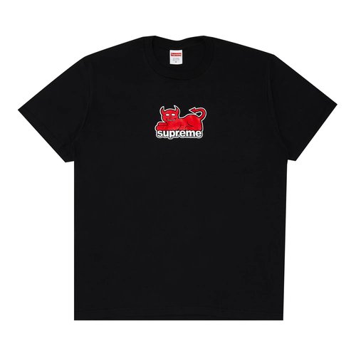 Supreme x Toy Machine Devil Cat Tee - SS24T2 BLACK