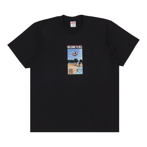 Supreme x Toy Machine Welcome To Hell Tee - SS24T4 BLACK