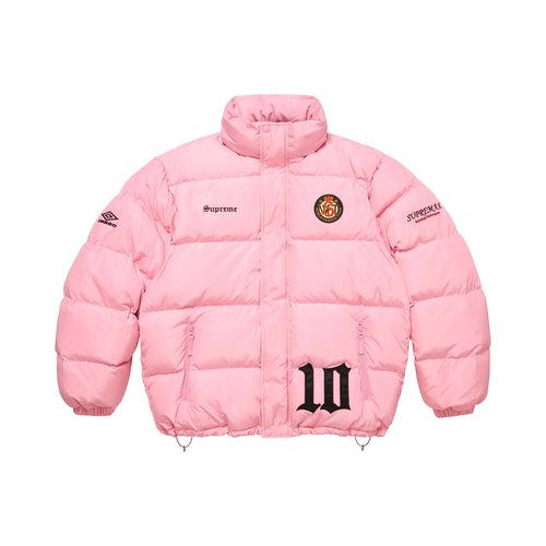 Supreme x Umbro Down Puffer Jacket - FW25J88 PINK