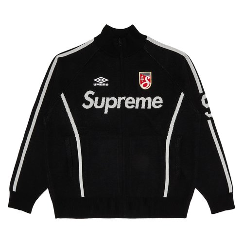 Supreme x Umbro Zip Up Sweater - SS25SK12 BLACK