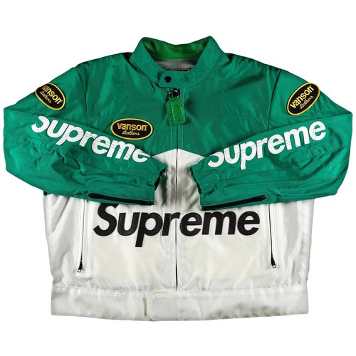 Supreme Vanson Leathers Cordura Jacket 'Black' | Solesense