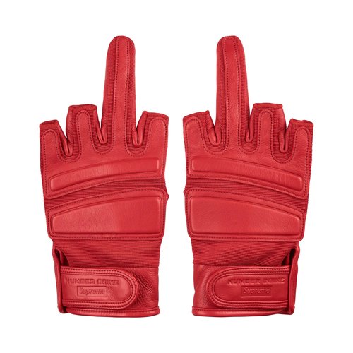 Supreme xumberIne Leather Gloves - N - FW25A57 RED