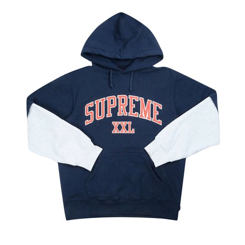 Supreme SS20 Week 2 XXL Hooded Sweatshirt XXL 'Purple' - SUP-SS20